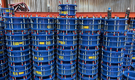 Export Application Case of Double-Flanged Detachable Joints