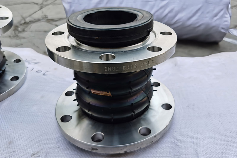 Double-Sphere Rubber Expansion Joint