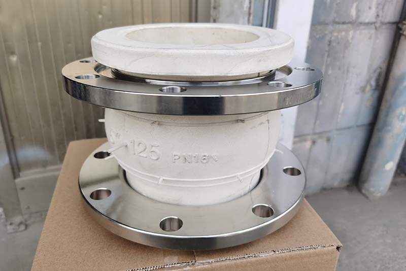 Food-Grade White Rubber Expansion Joint