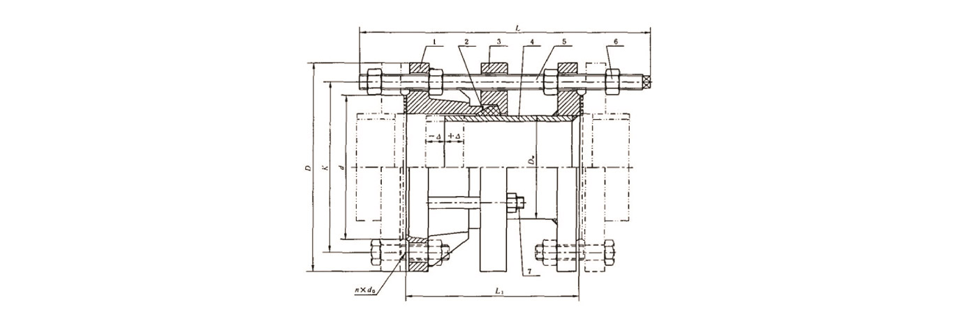 Double-flange-disassembly-joint-11