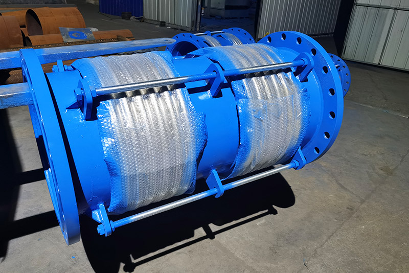 Lateral Large Tie Rod Metal Corrugated Expansion Joint
