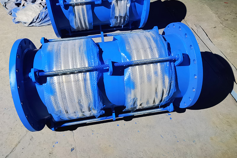 Lateral Large Tie Rod Metal Corrugated Expansion Joint