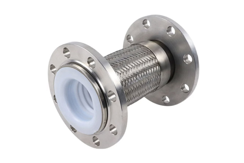 PTFE Flanged Metal Hose