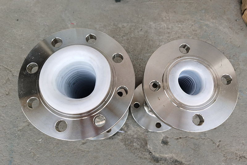 PTFE Flanged Metal Hose