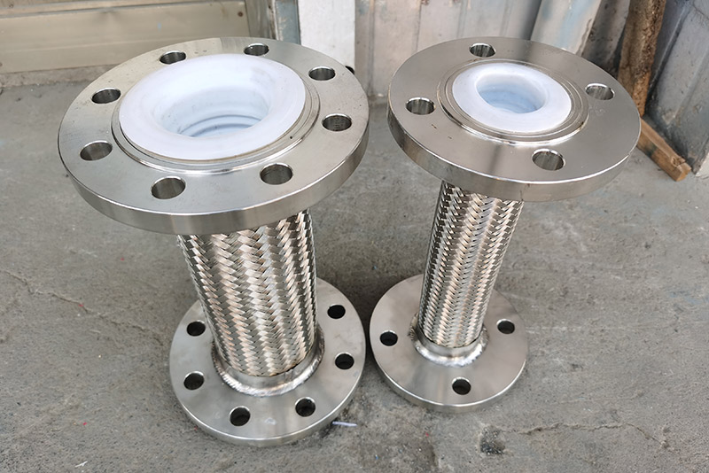 PTFE Flanged Metal Hose